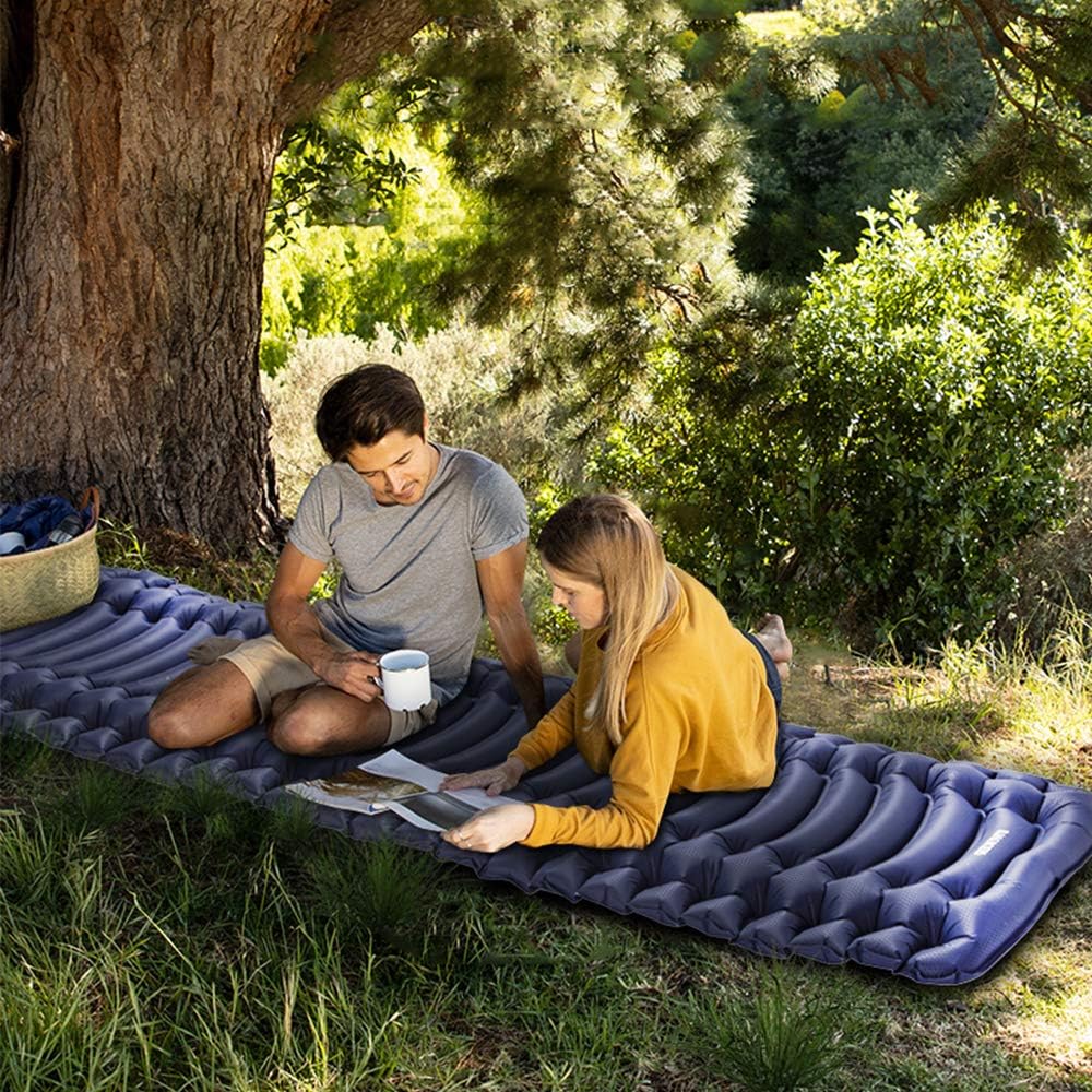 Inflatable Sleeping Sleepingo Camping Sleeping Pad Review Sequoia