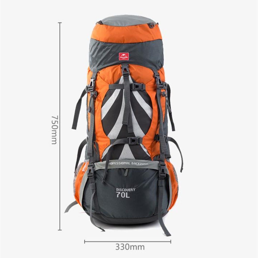 Naturehike Professional Big Capacity 70L 5L Climbing Backpack